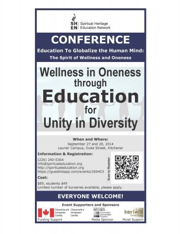 Wellness in Oneness Poster
